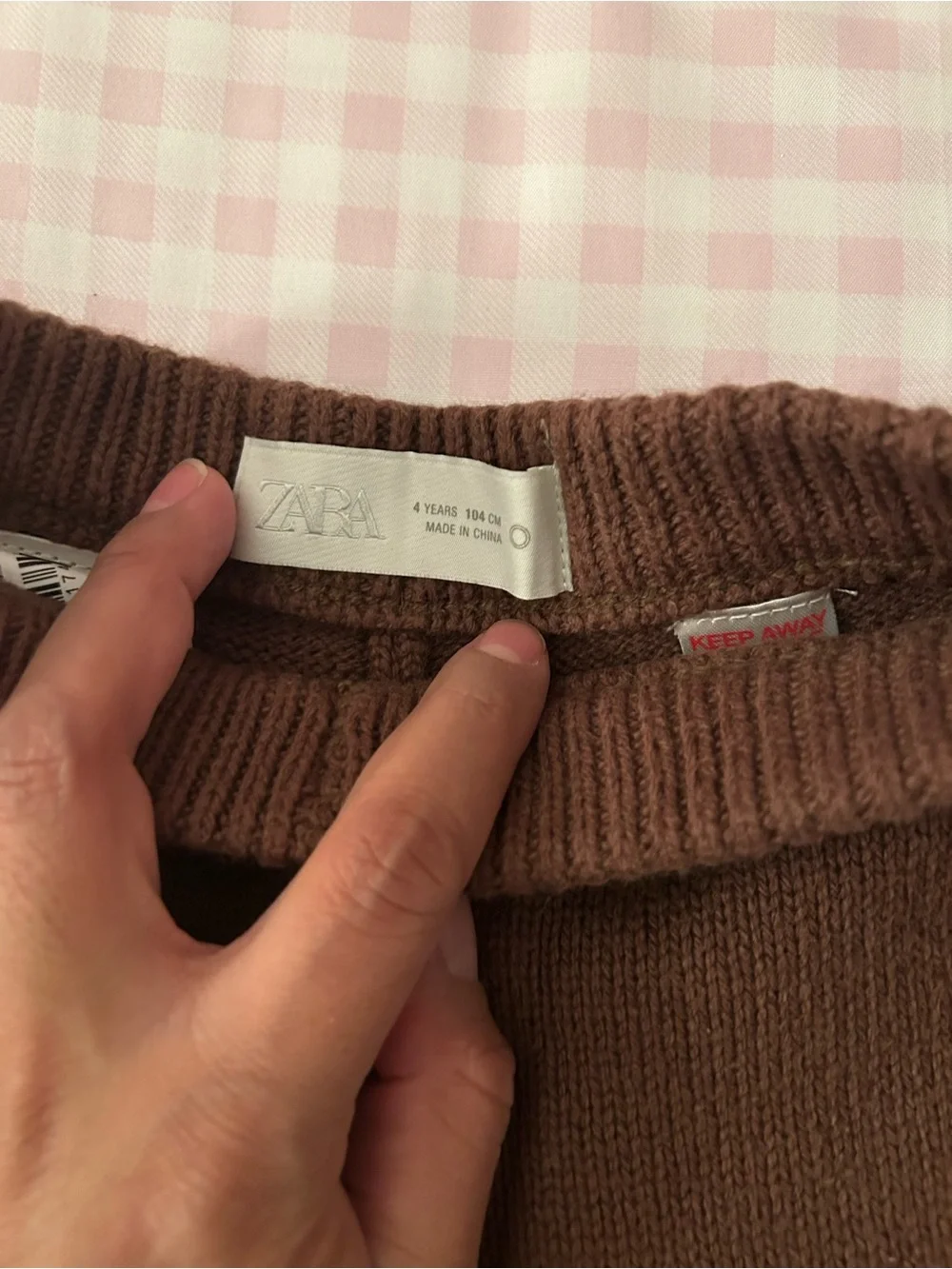 Zara cozy knit